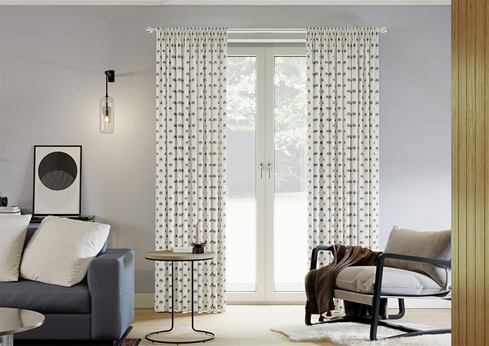 Hanalei, Sky Blue - Made to Measure Curtains - Image 3